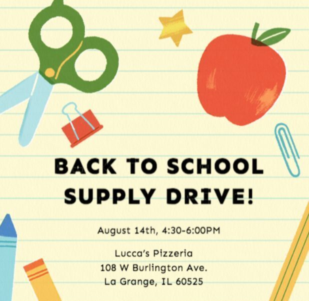 back to school supplies drive 2024